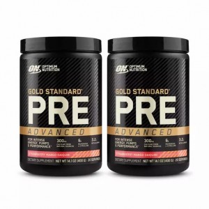 Optimum Nutrition 2x GOLD STANDARD® Pre Advanced (20 serv) Norge | OEFUQ8534