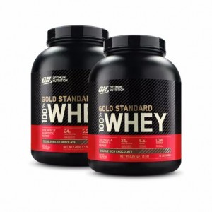 Optimum Nutrition 2x Gold Standard 100% Whey Protein Powder (2.27kg) Norge | MVQWI6309