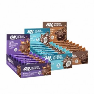 Optimum Nutrition 3x Protein Bar Box 10-12 bars per box Norge | BSPTN7068