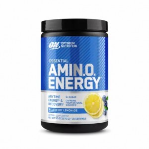 Optimum Nutrition ESSENTIAL AMIN.O. ENERGY® Blueberry Lemonade 0.6 lb (30 Servings) Norge | HSCNL8501