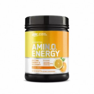 Optimum Nutrition ESSENTIAL AMIN.O. ENERGY® Citrus Spritz 1.29 lb (65 Servings) Norge | OBELS7420