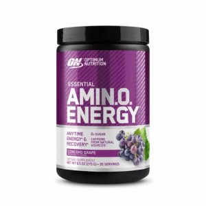 Optimum Nutrition ESSENTIAL AMIN.O. ENERGY® Concord Grape 0.6 lb (30 Servings) Norge | KTNVA7581