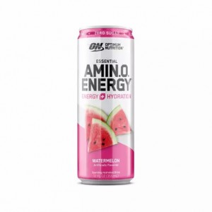 Optimum Nutrition ESSENTIAL AMIN.O. ENERGY+ Electrolytes Sparkling Watermelon 355ml * 12 Cans (12 Servings) Norge | FNSHU4867