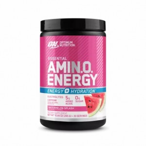 Optimum Nutrition Essential AMIN.O. ENERGY + Electrolytes Watermelon Splash 0.63 lb (30 Servings) Norge | PXTBM3789