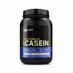 Optimum Nutrition GOLD STANDARD® 100% Casein Cookies & Cream 2 lb (25 Servings) Norge | MZRSN1487