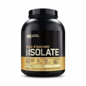 Optimum Nutrition GOLD STANDARD® 100% Isolate Rich Vanilla 2.91 lb (44 Servings) Norge | TFPRQ7980