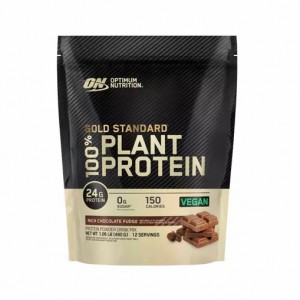 Optimum Nutrition GOLD STANDARD® 100% Plant Rich Chocolate Fudge 1.06 lb (12 Servings) Norge | KHETA9534