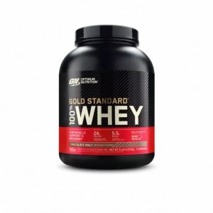 Optimum Nutrition GOLD STANDARD 100% WHEY™ Chocolate Malt 5 lb (73 Servings) Norge | LXVIG7368