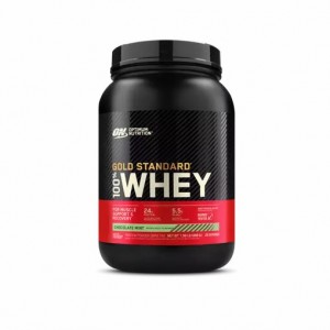 Optimum Nutrition GOLD STANDARD 100% WHEY™ Chocolate Mint 2 lb (28 Servings) Norge | YNCVD9503