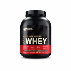 Optimum Nutrition GOLD STANDARD 100% WHEY™ Double Rich Chocolate 4 lb (58 Servings) Norge | ZKTUJ8062