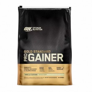 Optimum Nutrition GOLD STANDARD® Pro Gainer Vanilla Custard 10.19 lb (28 Servings) Norge | APRZM5782