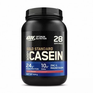 Optimum Nutrition Gold Standard 100% Casein Strawberry Delight 924 grams (28 Servings) Norge | FUMBG9873