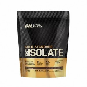 Optimum Nutrition Gold Standard 100% Isolate Chocolate 450 grams (15 Servings) Norge | ZFVKW2046