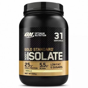 Optimum Nutrition Gold Standard 100% Isolate Vanilla 930 grams (31 Servings) Norge | BNCJE7210