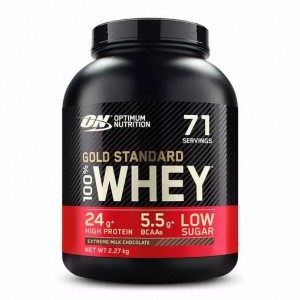 Optimum Nutrition Gold Standard 100% Whey Protein Powder Extreme Milk Chocolate 2.27 kg (71 Servings) Norge | CERPF9023