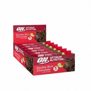 Optimum Nutrition Plant Protein Bar Double Rich Chocolate 720 grams (12 Bars) Norge | ASOMJ7451