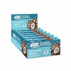 Optimum Nutrition Protein Bar Chocolate Sweet Coconut 720 grams (12 Bars) Norge | THWKD9687