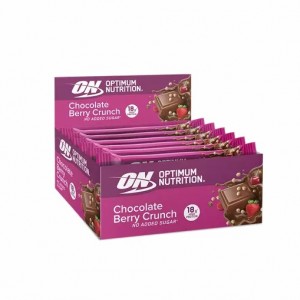 Optimum Nutrition Protein Bar Chocolate Berry Crunch 720 grams (12 Bars) Norge | PIYFT5610