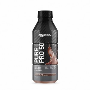 Optimum Nutrition Pure Pro 50 Chocolate 508ml (12 bottles) Norge | MRVXY8647