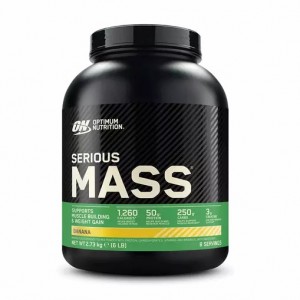 Optimum Nutrition Serious Mass Banana 2.73 kg (8 Servings) Norge | VIBJQ3847