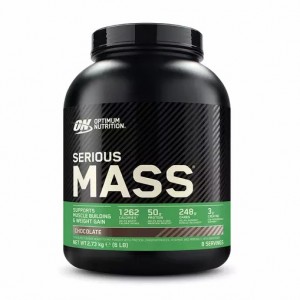 Optimum Nutrition Serious Mass Chocolate 2.73 kg (8 Servings) Norge | EDVAN0259