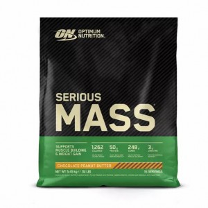 Optimum Nutrition Serious Mass Chocolate Peanut Butter 5.45 kg (16 Servings) Norge | EHCJG3962