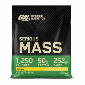 Optimum Nutrition Serious Mass Gainer Banana 5.45 kg - Notify me Norge | MOXTB9607