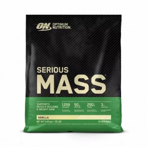 Optimum Nutrition Serious Mass Gainer Vanilla 5.45 kg (16 Servings) Norge | ARYGS2381