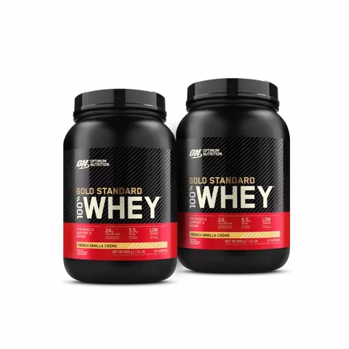 Optimum Nutrition 2x Gold Standard 100% Whey Protein (908g) Norge | OXNJM2408