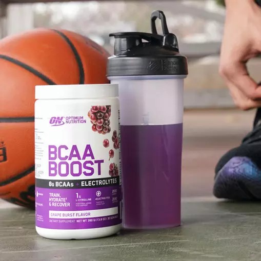 Optimum Nutrition BCAA Boost Grape 30 Serves Norge | ZKQJL5908