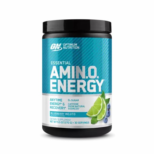 Optimum Nutrition ESSENTIAL AMIN.O. ENERGY® Blueberry Mojito 0.6 lb (30 Servings) Norge | QNIET7302