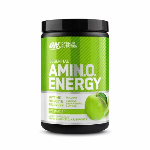 Optimum Nutrition ESSENTIAL AMIN.O. ENERGY® Green Apple 0.6 lb (30 Servings) Norge | WPYTK2641