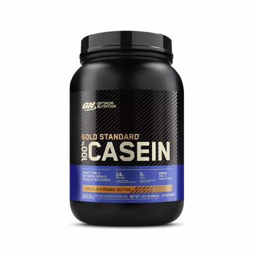 Optimum Nutrition GOLD STANDARD® 100% Casein Chocolate Peanut Butter 2 lb (25 Servings) Norge | BJNUF2748