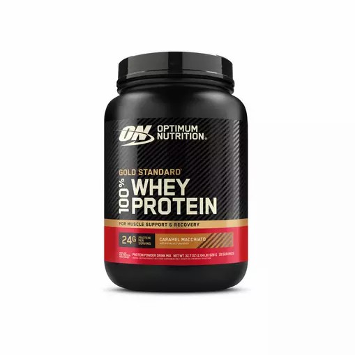 Optimum Nutrition GOLD STANDARD 100% WHEY™ *new* Caramel Macchiato 2 lb (28 Servings) Norge | GVFBC9805