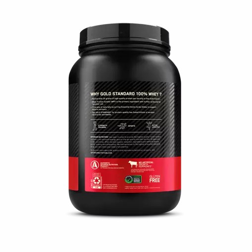 Optimum Nutrition GOLD STANDARD 100% WHEY™ Banana Cream 2 lb (29 Servings) Norge | SINQD8593