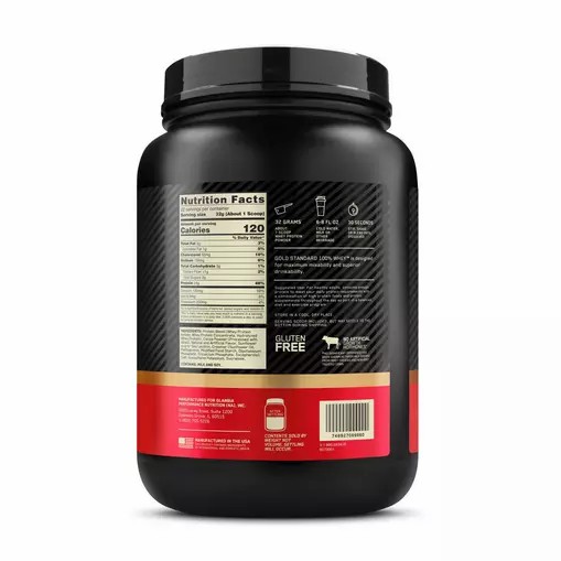 Optimum Nutrition GOLD STANDARD 100% WHEY™ Extreme Milk Chocolate 1.5 lb (22 Servings) Norge | SLKEJ7985