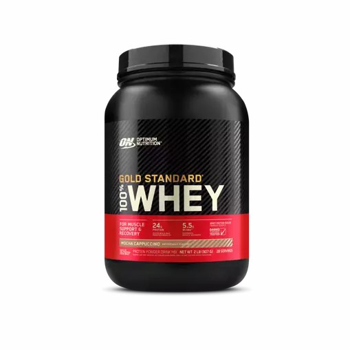 Optimum Nutrition GOLD STANDARD 100% WHEY™ Mocha Cappuccino 2 lb (28 Servings) Norge | OXGJR6312