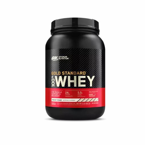 Optimum Nutrition GOLD STANDARD 100% WHEY™ Rocky Road 2 lb (28 Servings) Norge | XAPMB4259