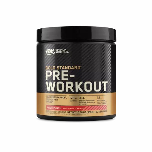 Optimum Nutrition GOLD STANDARD® Pre-Workout Fruit Punch 0.66 lb (30 Servings) Norge | LVACG7260