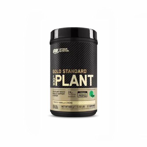 Optimum Nutrition Gold Standard 100% Plant Based Protein French Vanilla Creme 684 grams (21 Servings) Norge | AFLSI4916