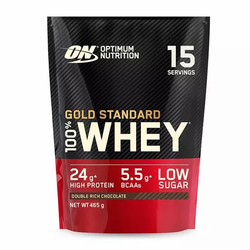 Optimum Nutrition Gold Standard 100% Whey Protein Powder Double Rich Chocolate 465 grams (15 Servings) Norge | NMDHF1347