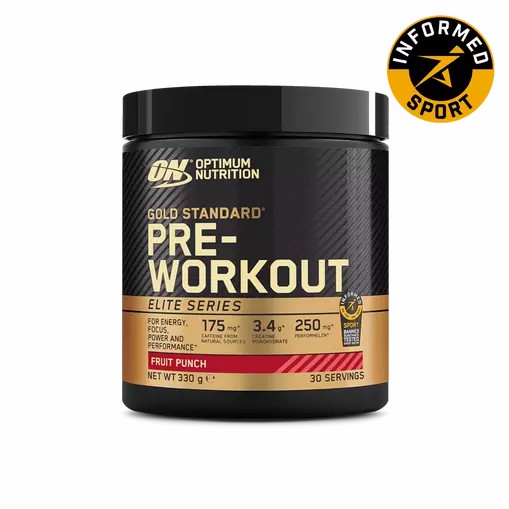 Optimum Nutrition Gold Standard Pre Workout - Elite Series 330 grams Norge | XYDOS6491