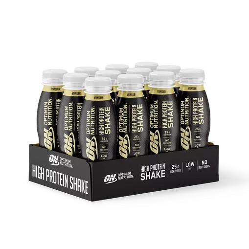 Optimum Nutrition High Protein Shake Elite Vanilla 3300 ml (12 pieces) Norge | QJCRH1390