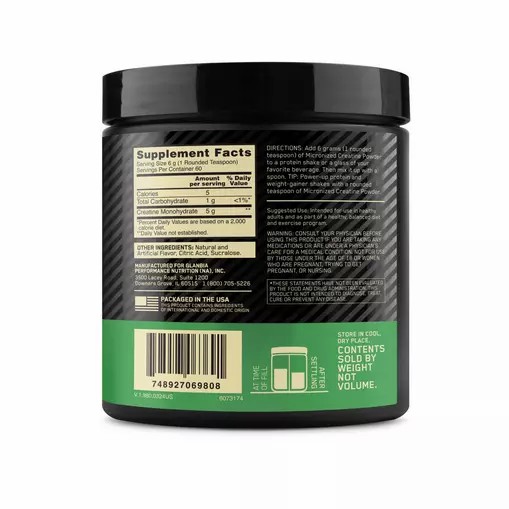 Optimum Nutrition Micronized Creatine Powder Blueberry Lemonade 0.79 lb (60 Servings) Norge | MKNZQ8165