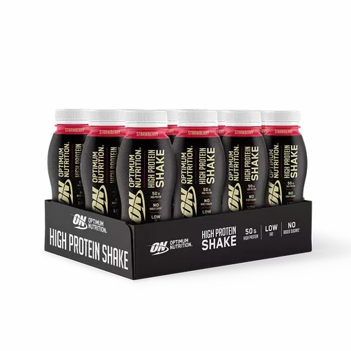 Optimum Nutrition Optimum Protein Shake Strawberry 6000 ml (12 bottles) Norge | PXYUN3589