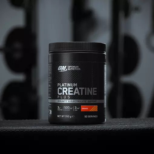 Optimum Nutrition Platinum Creatine Plus Orange 350 grams (50 Servings) Norge | WGIOU2730