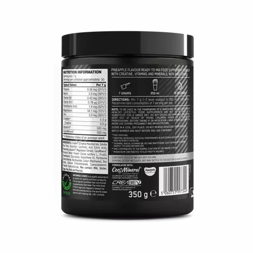 Optimum Nutrition Platinum Creatine Plus Pineapple 350 grams (50 Servings) Norge | PUZJF8065