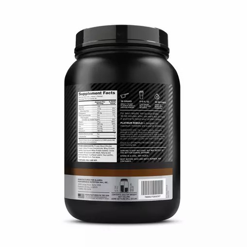 Optimum Nutrition Platinum Rebuild Dark Chocolate 1.67 lb (20 Servings) Norge | QUINT8654