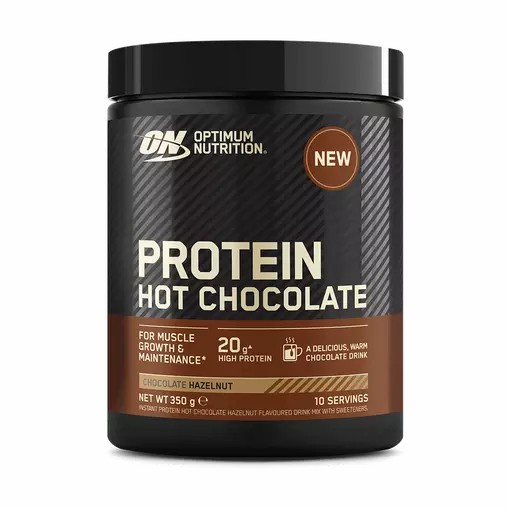 Optimum Nutrition Protein Hot Chocolate Chocolate Hazelnut 350 grams (10 Servings) Norge | ZIJPF7395