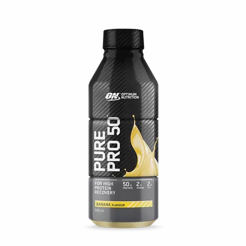 Optimum Nutrition Pure Pro 50 Banana 508ml (12 bottles) Norge | WYBJI1547